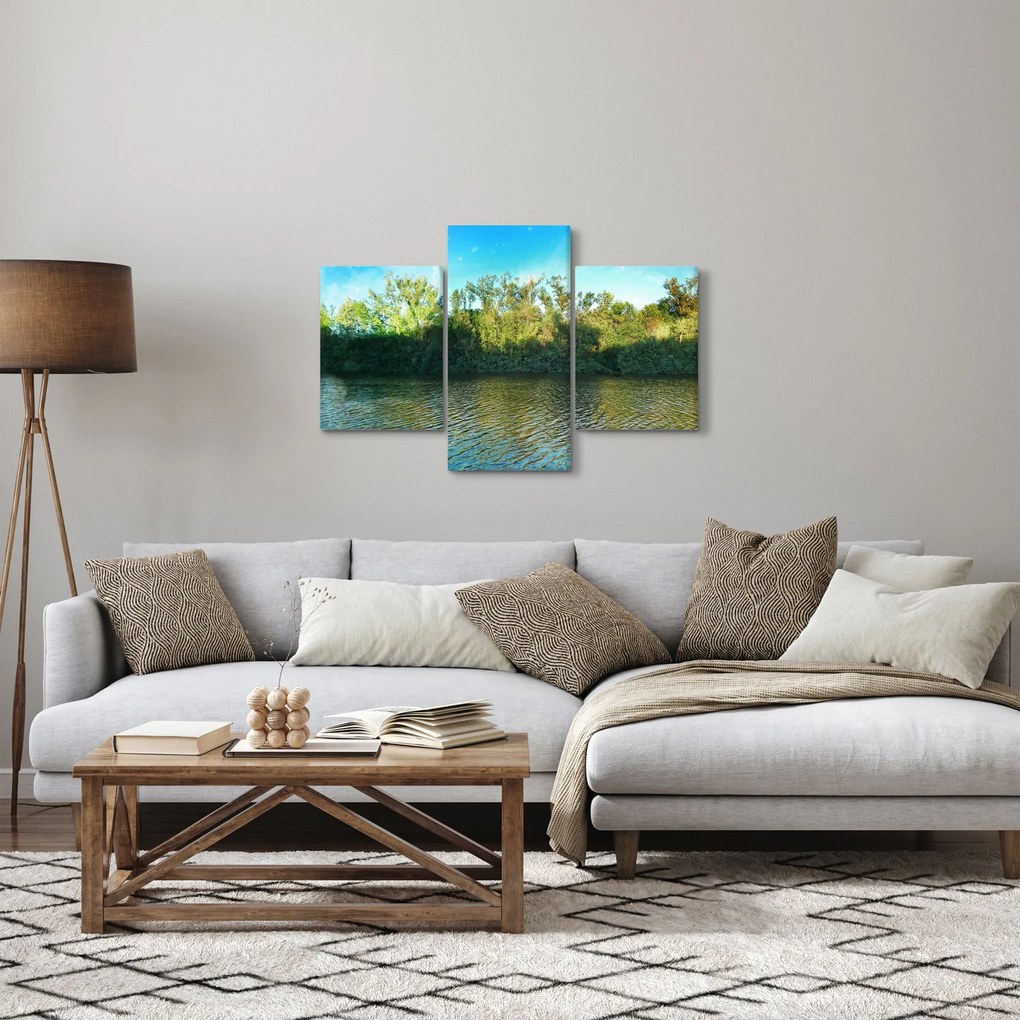 Kép - tó (90x60 cm)