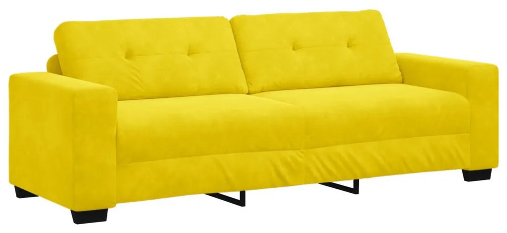 3-üléses kanapé Sárga 180 cm Bársony