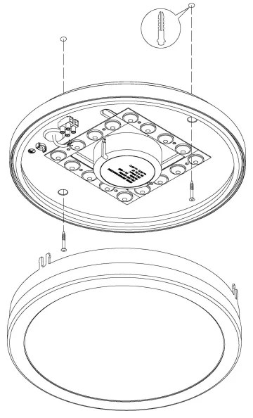 Eglo 97299 - Dimmelhető fürdőszobai világítótest LOCANA-C LED/14W ezüstszínű IP44