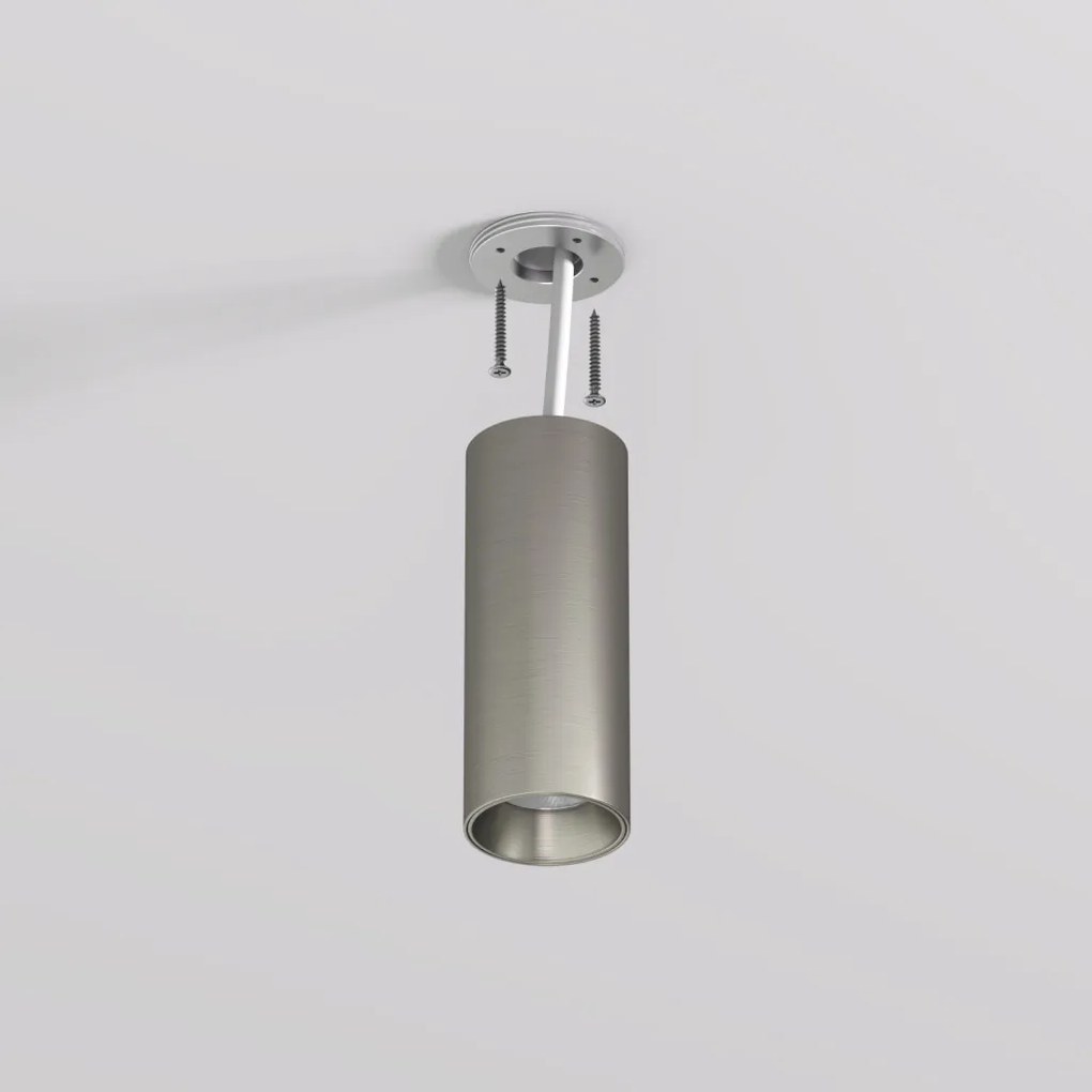 DK/EU-2615-DN Surface mounted ceiling downlight SHINE TUBE series, D45*H115, LED, IP20, 3000К, 7W, RA≥90, dark nickel color, aluminum — DK/EU-2615-DN