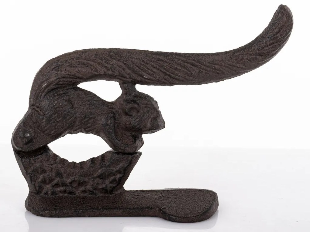 Diótörő öntöttvas barna 11,5x14,5x5cm