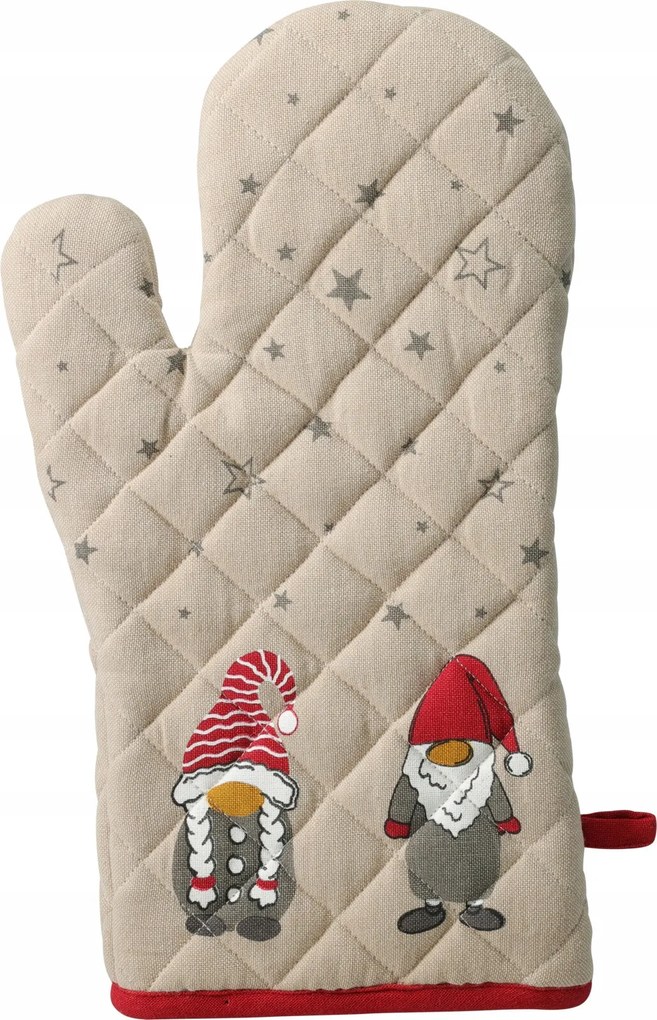 Pamut Sütőkesztyű Manó Motívummal 31X18 CM