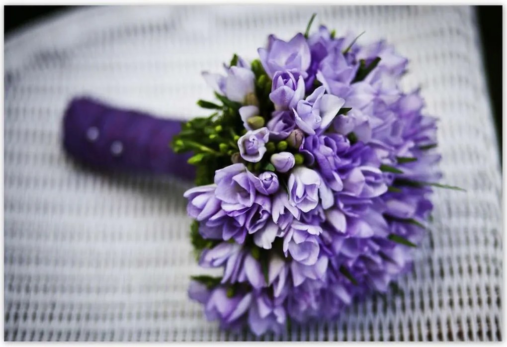 Poszterek 185x125 Lila csokor