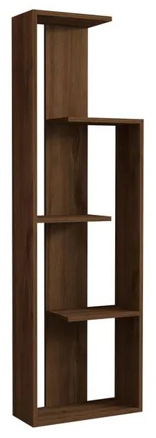 könyvespolc Wand - Walnut