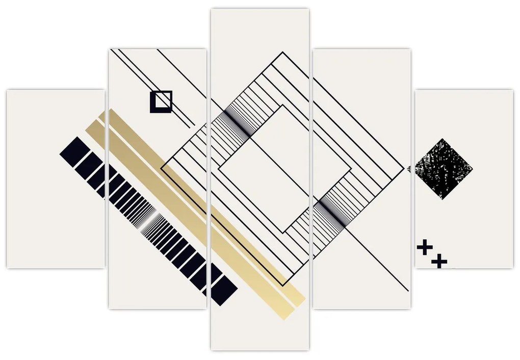 Kép - Geometriai formák N⁰6 (150x105 cm)