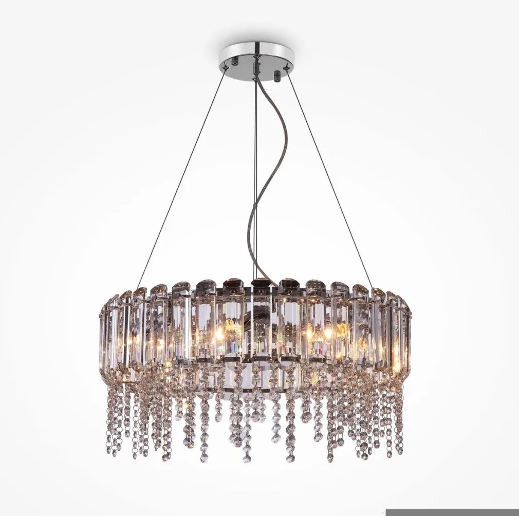Maytoni HAIL MOD097PL-08CH Függőlámpa 8x40W/E14 IP20