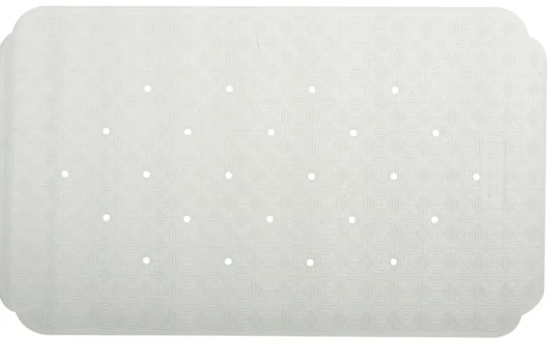 Spirella RUBY csúszásgátló fürdőkád alátét, fehér,70 x 40 cm