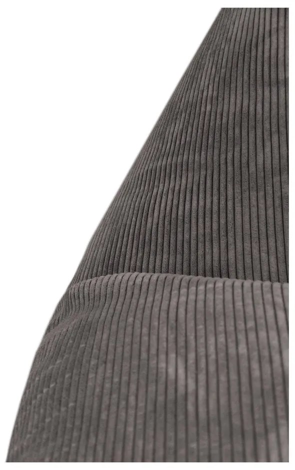 Lila kordbársony babzsákfotel Razz – SLOWDOWN