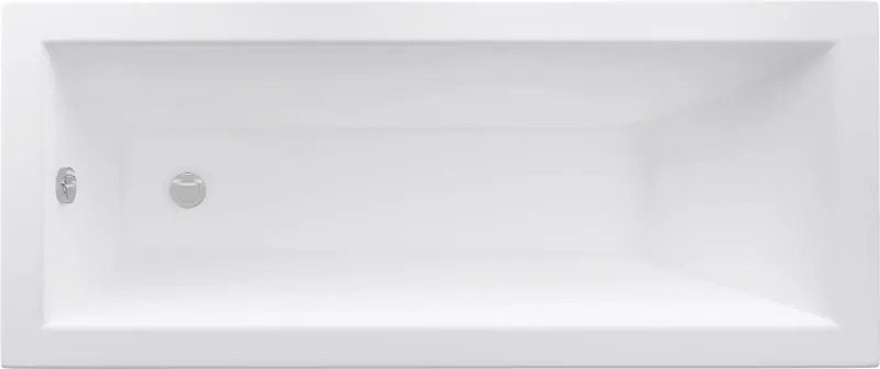Mexen Cubik téglalap alakú kád 190 x 90 cm-es burkolattal, fehér - 55031909000X