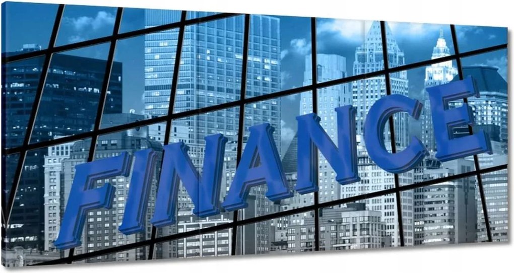 Festmények 120x60 Világ pénzügyei