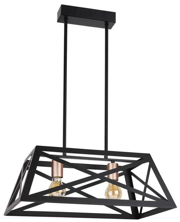 Csillár zsinóron ORIGAMI 2xE27/40W/230V