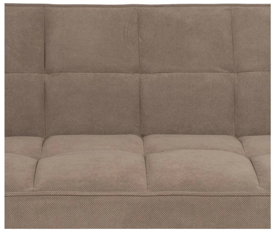 Bézs zsenília kinyitható kanapé 175 cm – Ixia