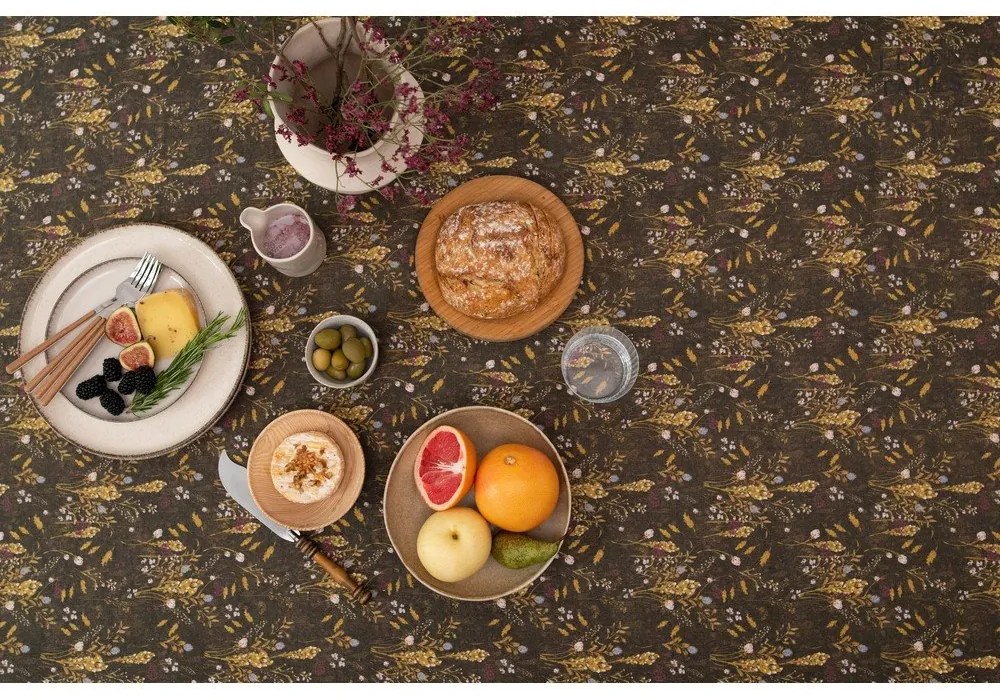 Len asztalterítő 140x200 cm Woodland – Linen Tales