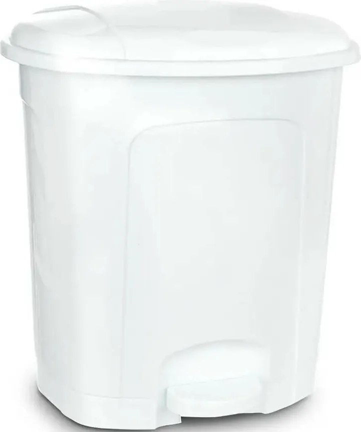 Orion pedálos szemeteskosár, 5,5 l, fehér