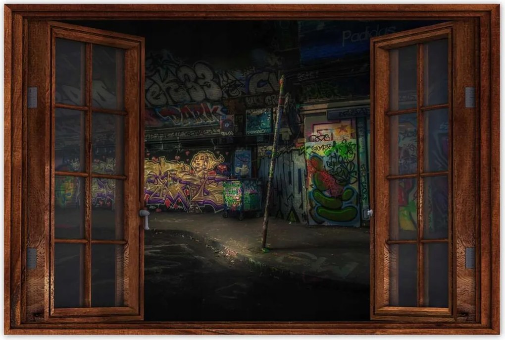 Poszterek 120x80 Graffiti Utcaművészet