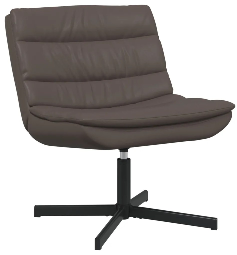 Forgószék Csokoládébarna Műbőr Közepes Ergonomikus Forgószék