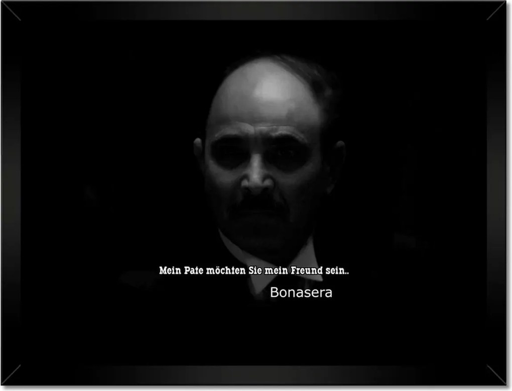 Poszterek keretben 40x30 Idézetek a Keresztapáról