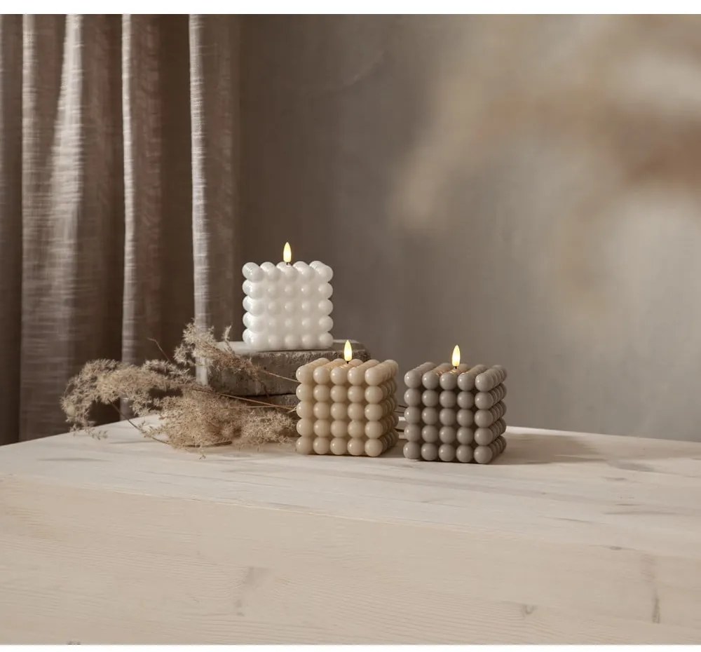 LED gyertya (magasság 12,5 cm) Flamme Dot – Star Trading