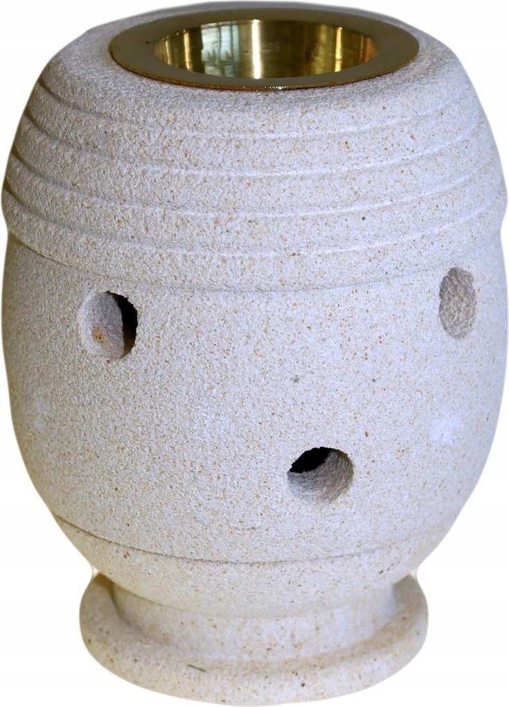 Kő illatú viaszolaj kandalló Elegáns Bézs 10 cm