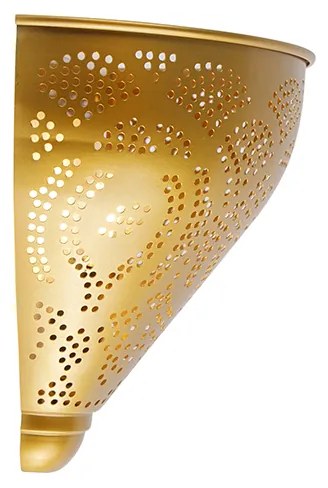 Keleti fali lámpa arany - Zayn