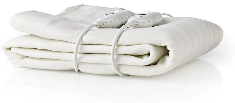 Nedis PEBL110CWT2 - Elektromos fűthető takaró két személy számára 120W/230V 160x140 cm