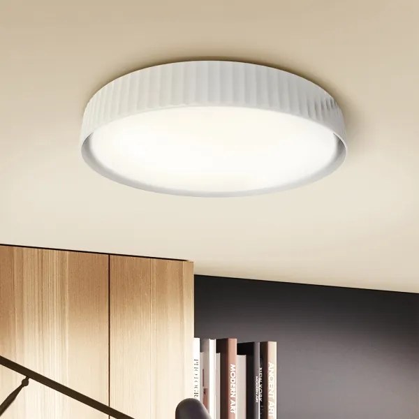 Brilagi - LED fényerőszabályozható mennyezeti lámpatest LUCIA LED/48W/230V Ø 41 cm fehér + távirányító