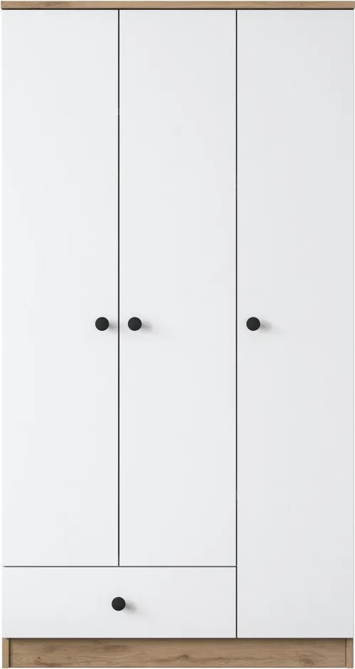 Gardróbszekrény, 90 cm – BA117