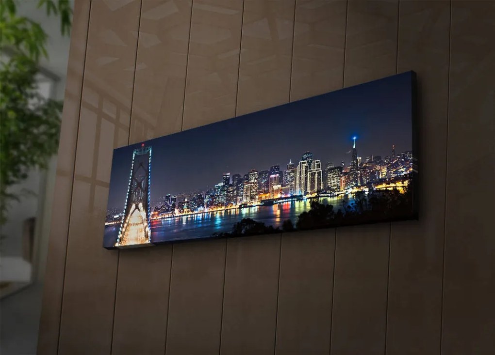 3090İACT-37 LED-világítású vászonkép