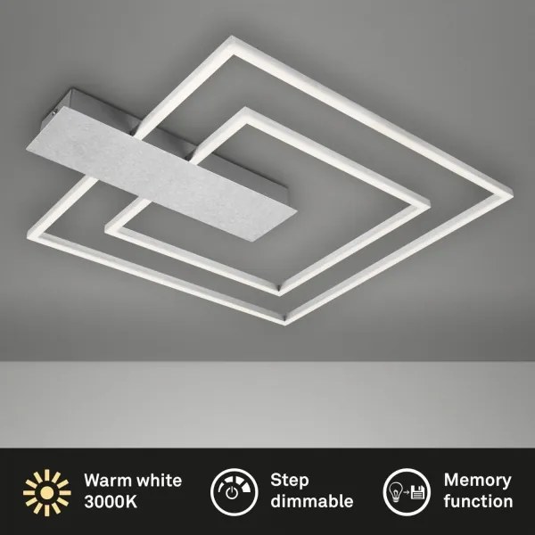 Briloner 3545-018 - LED Dimmelhető mennyezeti lámpa NICO LED/25W/230V króm