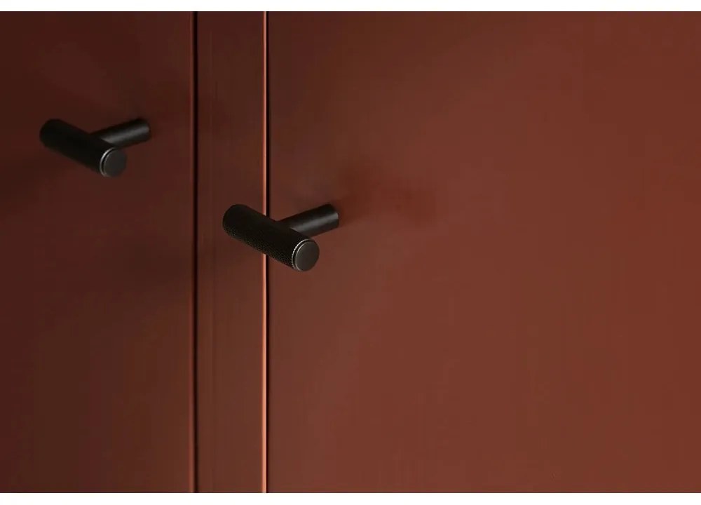 Matt ezüstszínű fali fém akasztó szett 2 db-os Rof – Blomus