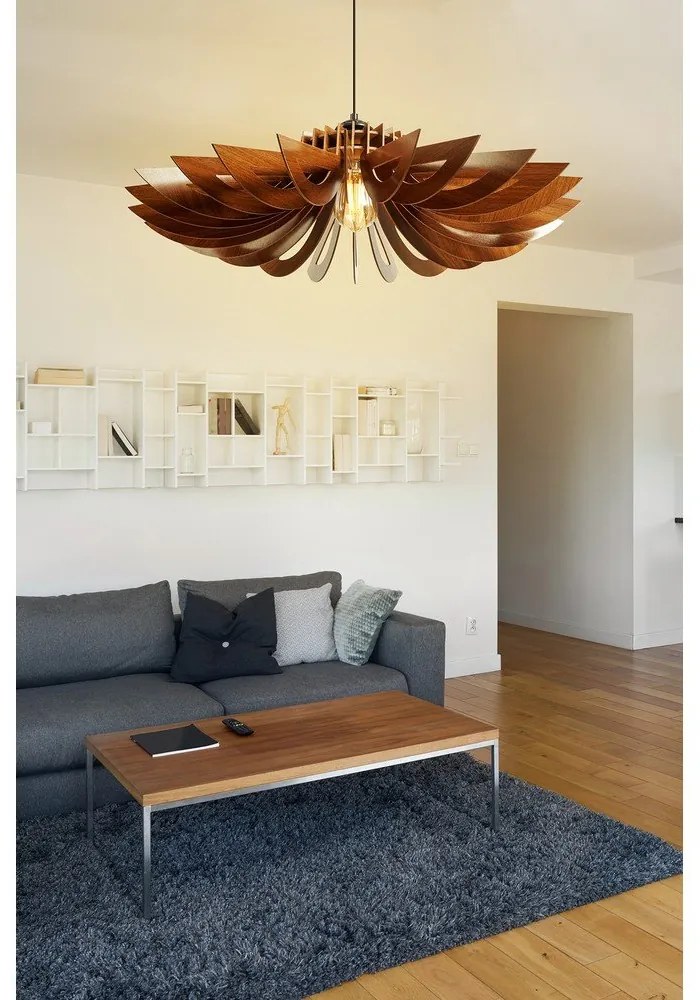 Natúr színű függőlámpa ø 52 cm – Opviq lights