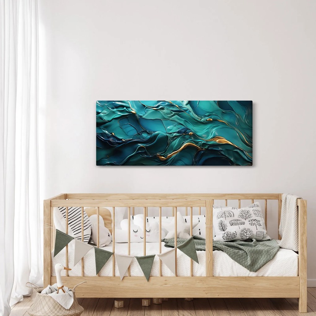Kép - Absztrakt textúrák (120x50 cm)
