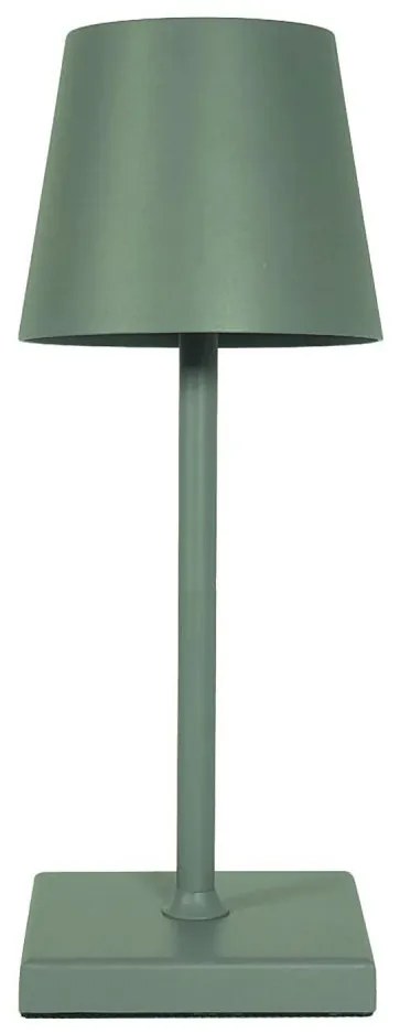 LED Dimmelhető újratölthető érintős asztali lámpa LED/3,5W/5V 5200mAh zöld