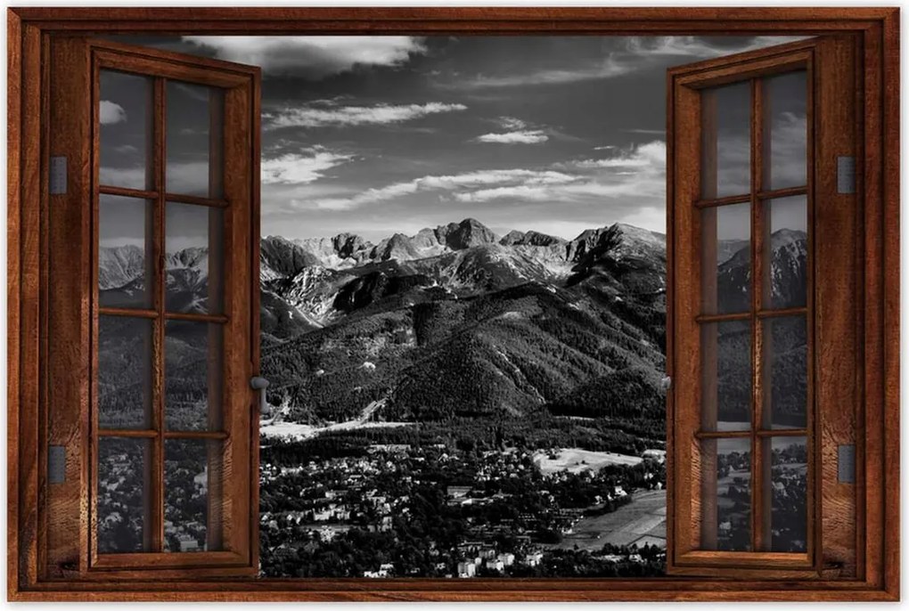 Poszterek 90x60 Tátra Lengyel hegyek Kilátás