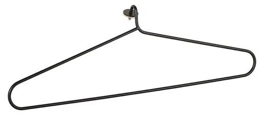 Törölközőtartó 45x12,2 cm rozsdamentes acél/fekete