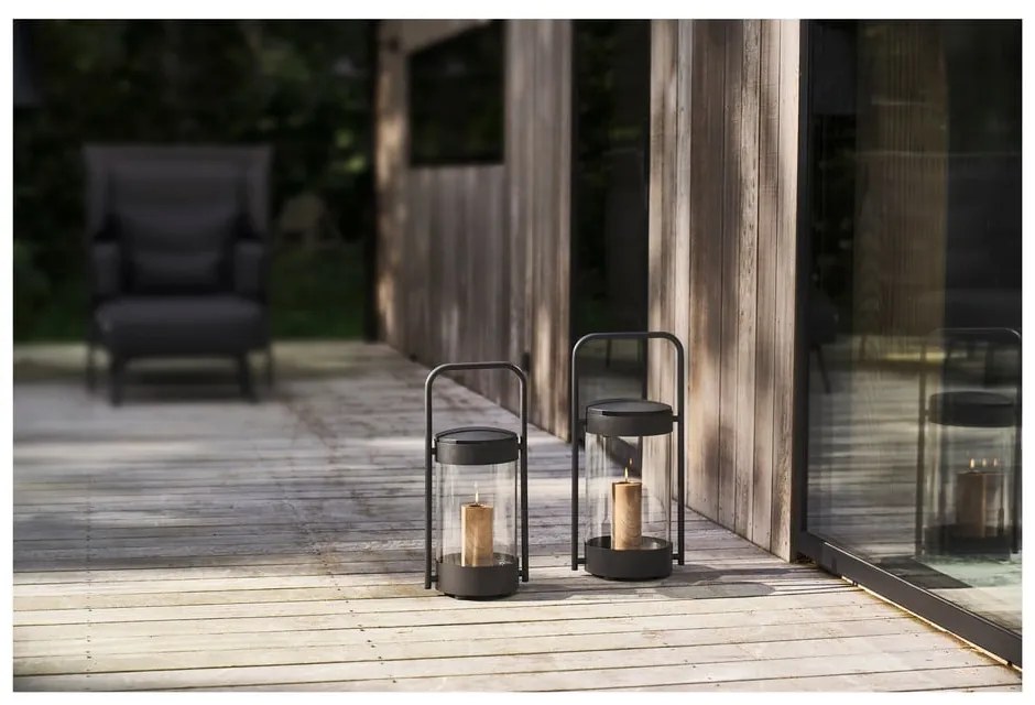 Fém lámpás (magasság 57 cm) Ancona – Villa Collection