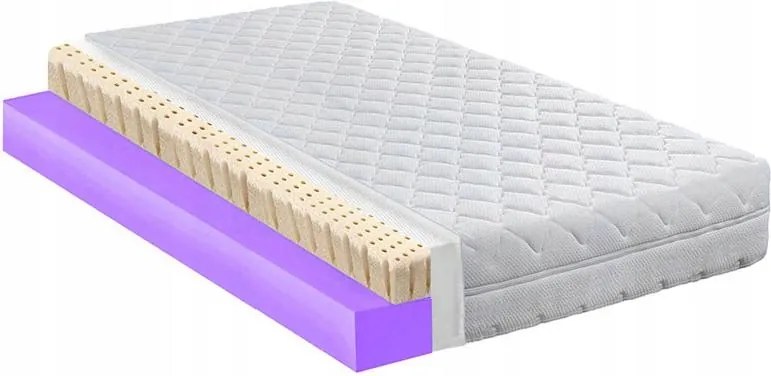 180x200-as matrac antibakteriális latex H3 H4 latex habbal, kemény