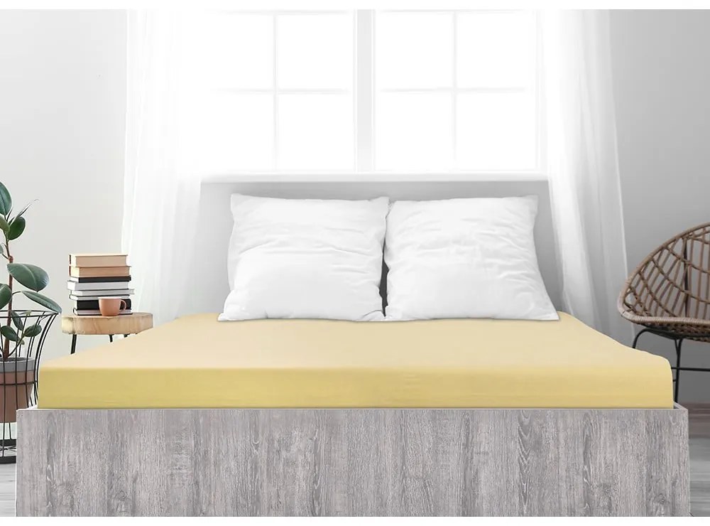 Sárga lepedő 200x200 cm – B.E.S.