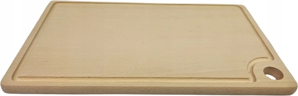 Vágódeszka Fa Tálaló Tálca Téglalap Alakú 37X22 CM