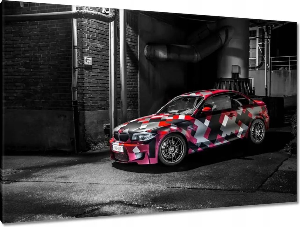 Képek 120x80 Piros Bmw