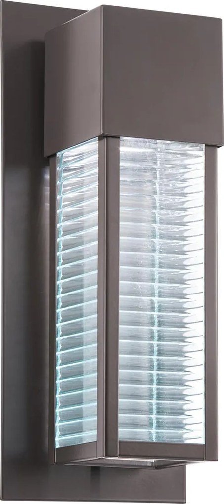 Kichler klasszikus kültéri led lámpa sorel antracit elskl-sorel2-m-led IP44