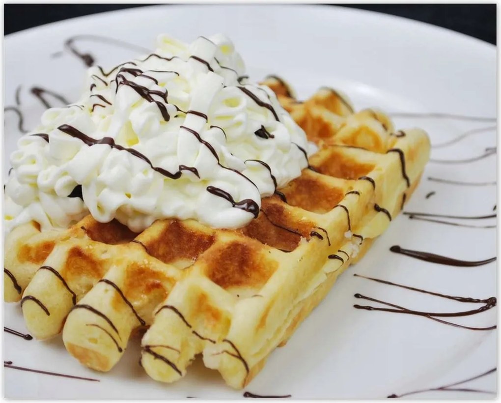 Poszterek 50x40 Gofri tejszínhabbal