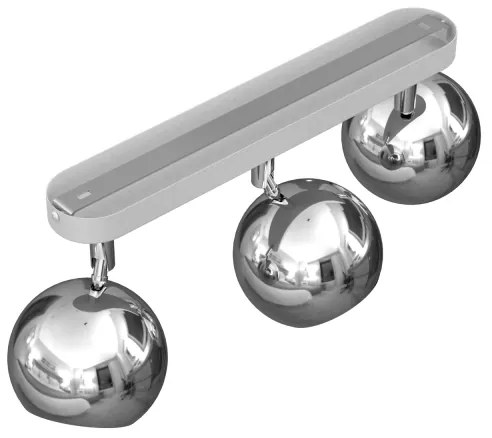 Spotlámpa COMET 3xGU10/8W/230V fehér/fényes króm