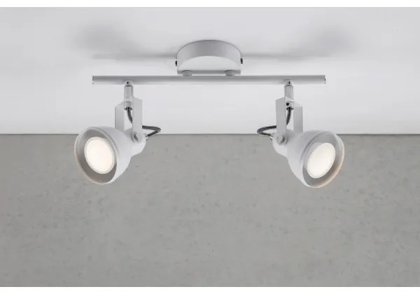 Nordlux - Spotlámpa ASLAK 2xGU10/35W/230V fehér