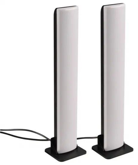 KÉSZLET 2x LED RGB Dimmelhető asztali lámpa LED/5W/5V + távirányítás