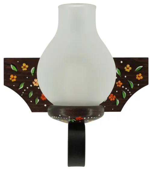 Brilagi - Fali lámpa QUEEN 1xE14/40W/230V bükk/wenge