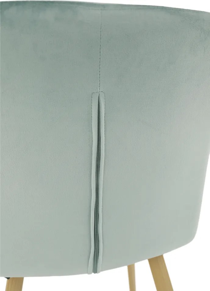 Szék, szövet mentol/bükk, ODOVEL