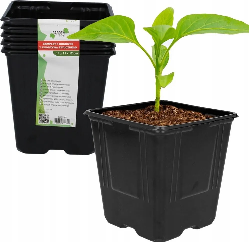 Termelő Kaspó P11 Foltvarráshoz Palántanevelés 5DB