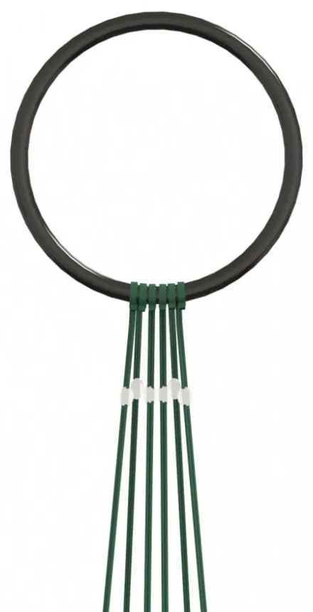 karácsonyfa zászlórúdon 108 színes LED-del 180 cm