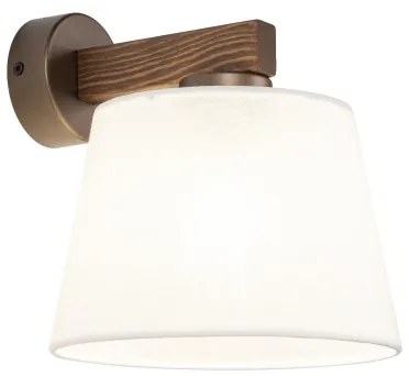 Brilagi - Fali lámpa LATTE 1xE27/15W/230V fenyő/fehér